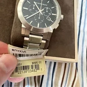 Burberry | Accessories | Brand New Burberry Mens Watch Never  display picture 3